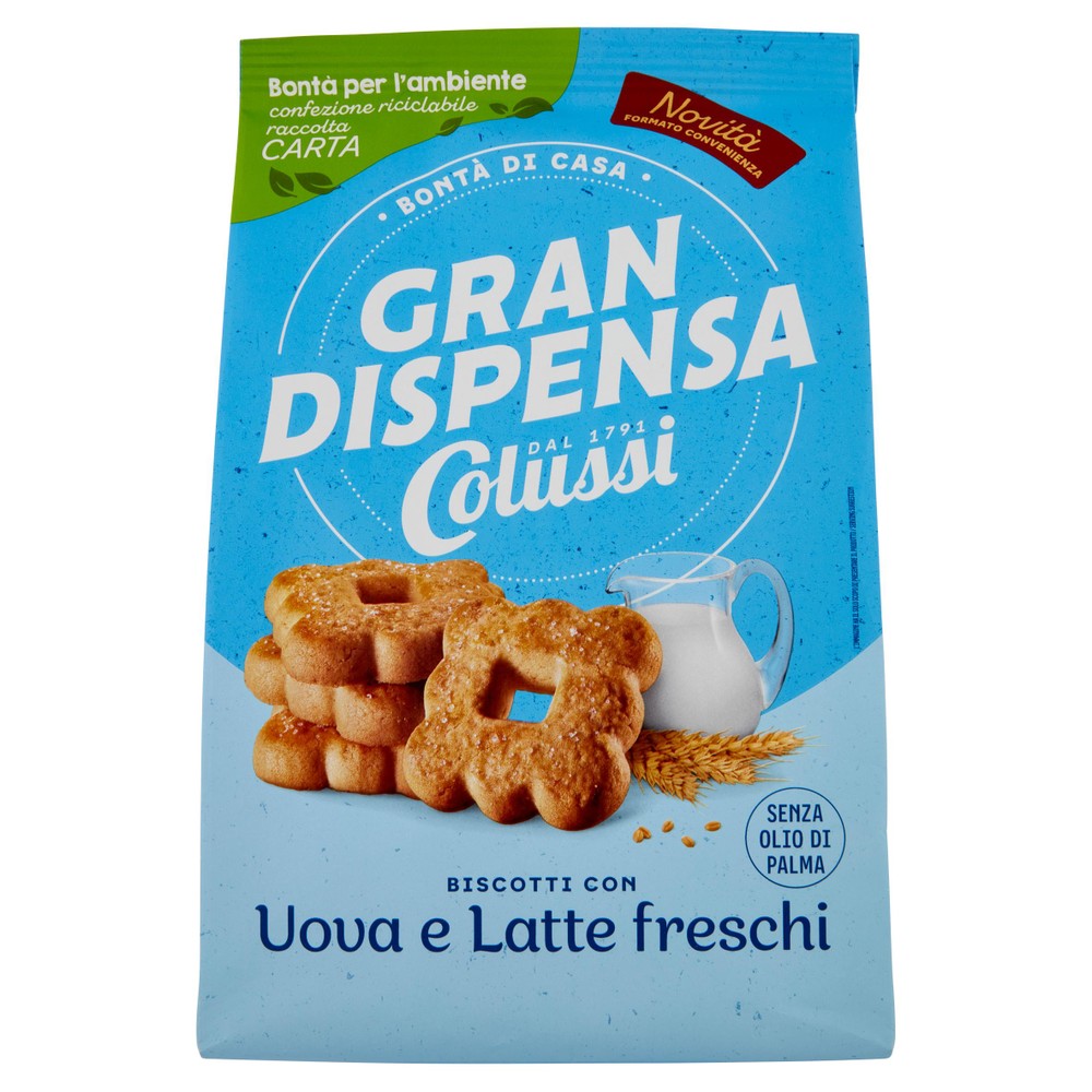 Biscotti Uovo/Latte Colussi - Foto 1