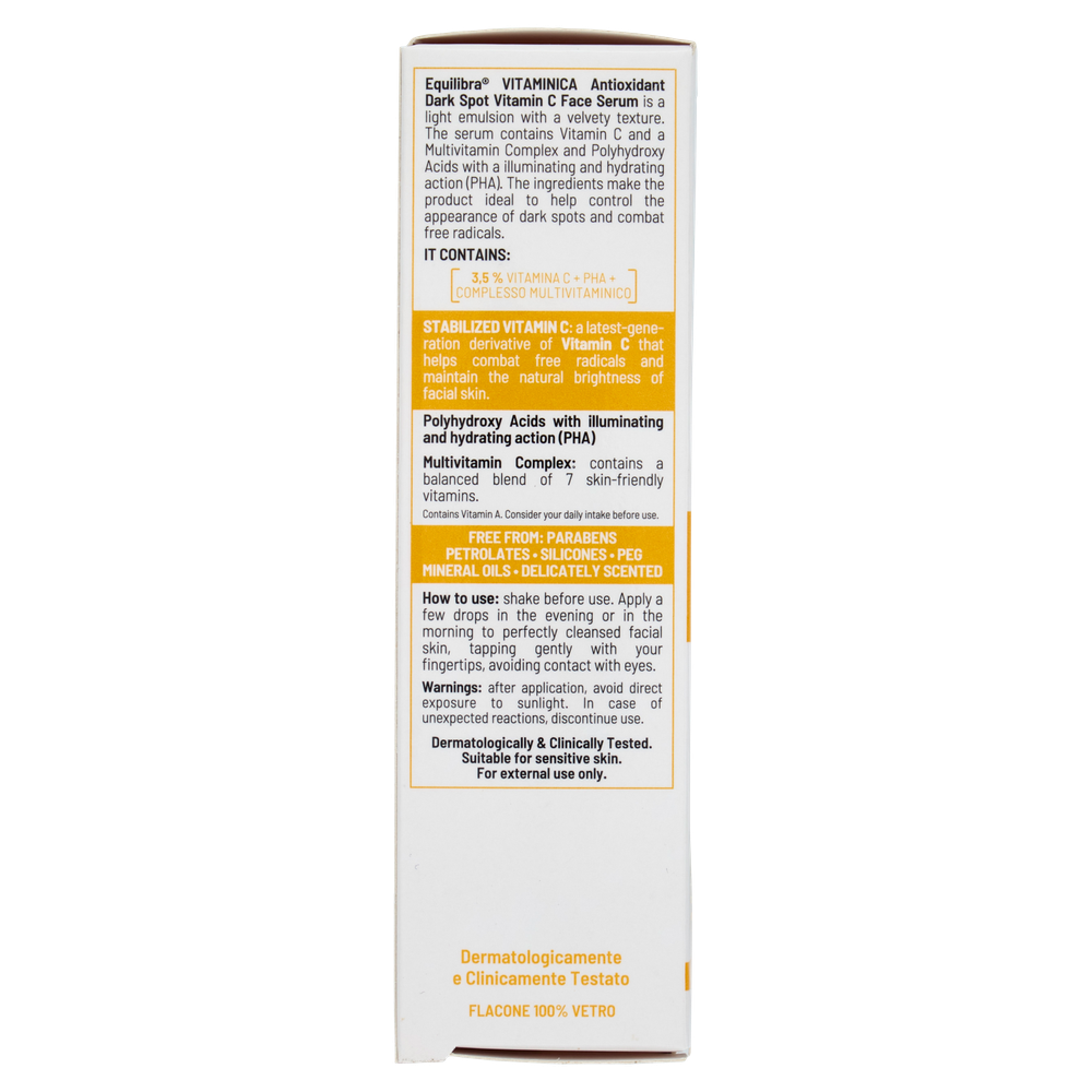 Siero Viso Vitamina C Antiossidante Anti-Macchie Equilibra - Foto 2