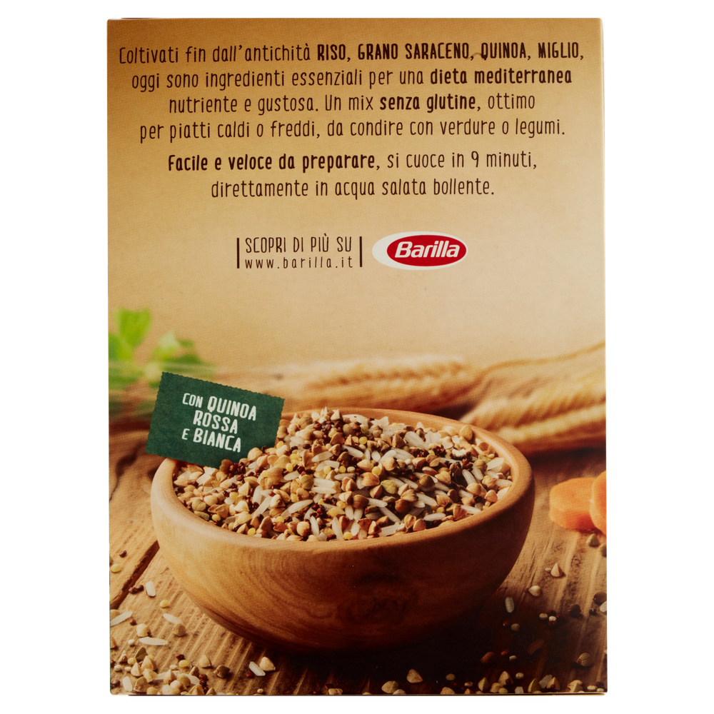 Mix Cereali E Quinoa Con Grano Saraceno Senza Glutine Barilla - Foto 3
