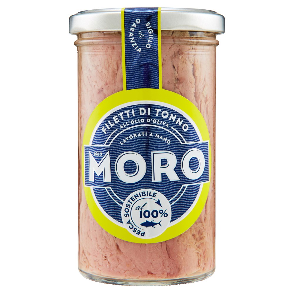 Filetti Di Tonno All'olio Di Oliva Pesca Sostenibile Moro - Foto 1