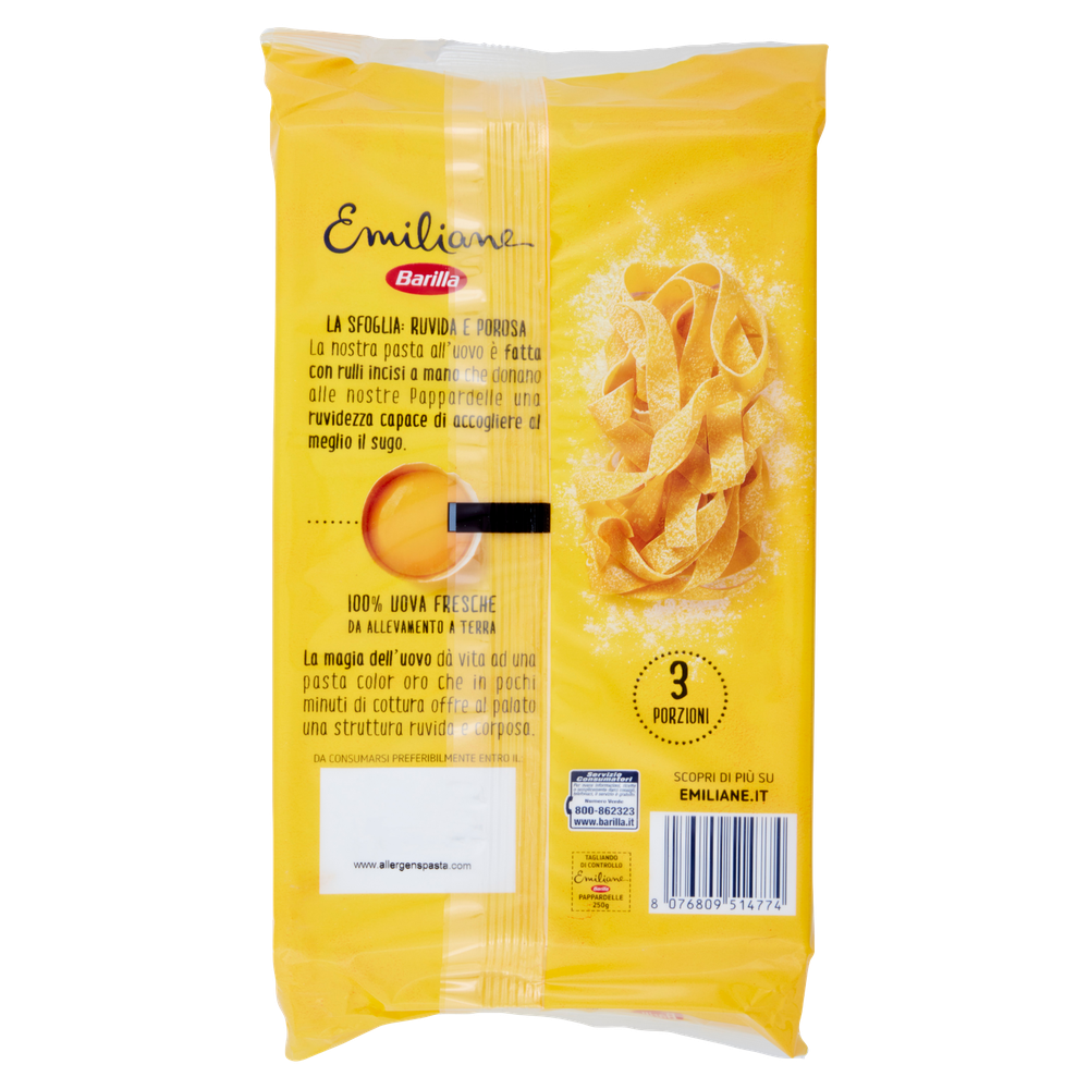 Pasta All'uovo Pappardelle Barilla Emiliane