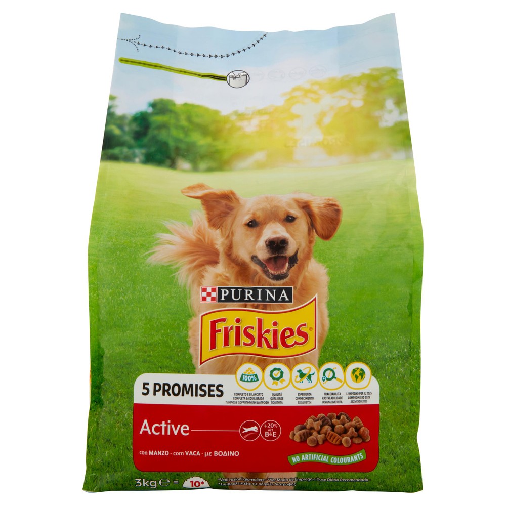 Alimento Secco Per Cani Active Friskies - Foto 1