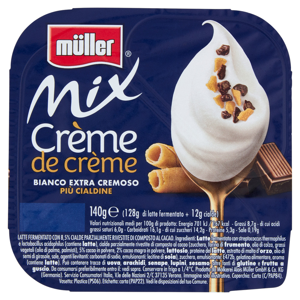 Mix Creme De Creme Bianco+cialdine Muller - Foto 1