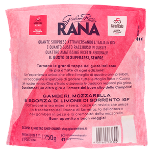 Ravioli Limited Edition Giro D'italia Gamberi Mozzarella Limone Rana - Foto 3