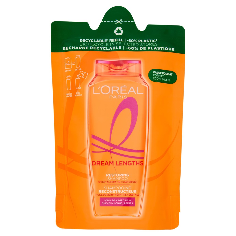 Ricarica Shampoo Dream Long Elvive - Foto 1