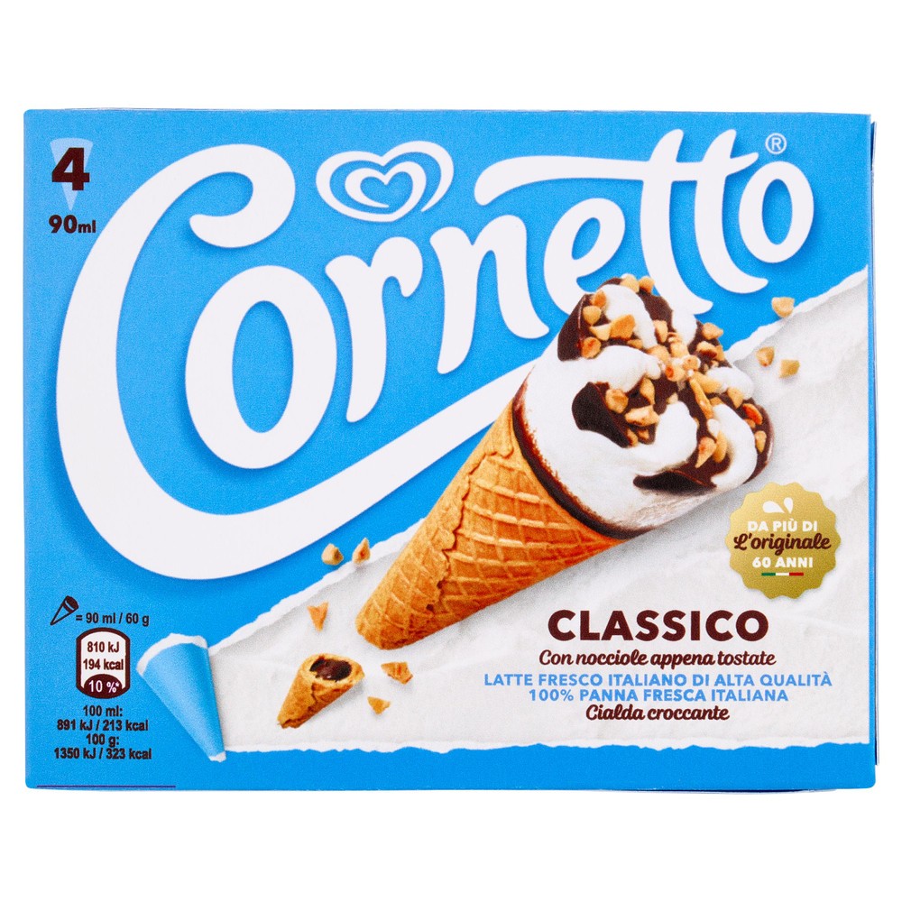 4 Cornetto Classico Algida - Foto 1