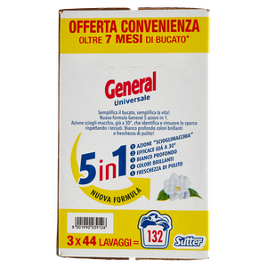 Detersivo Liquido Per Lavatrice General 3 Da 49 Lavaggi - Foto 2