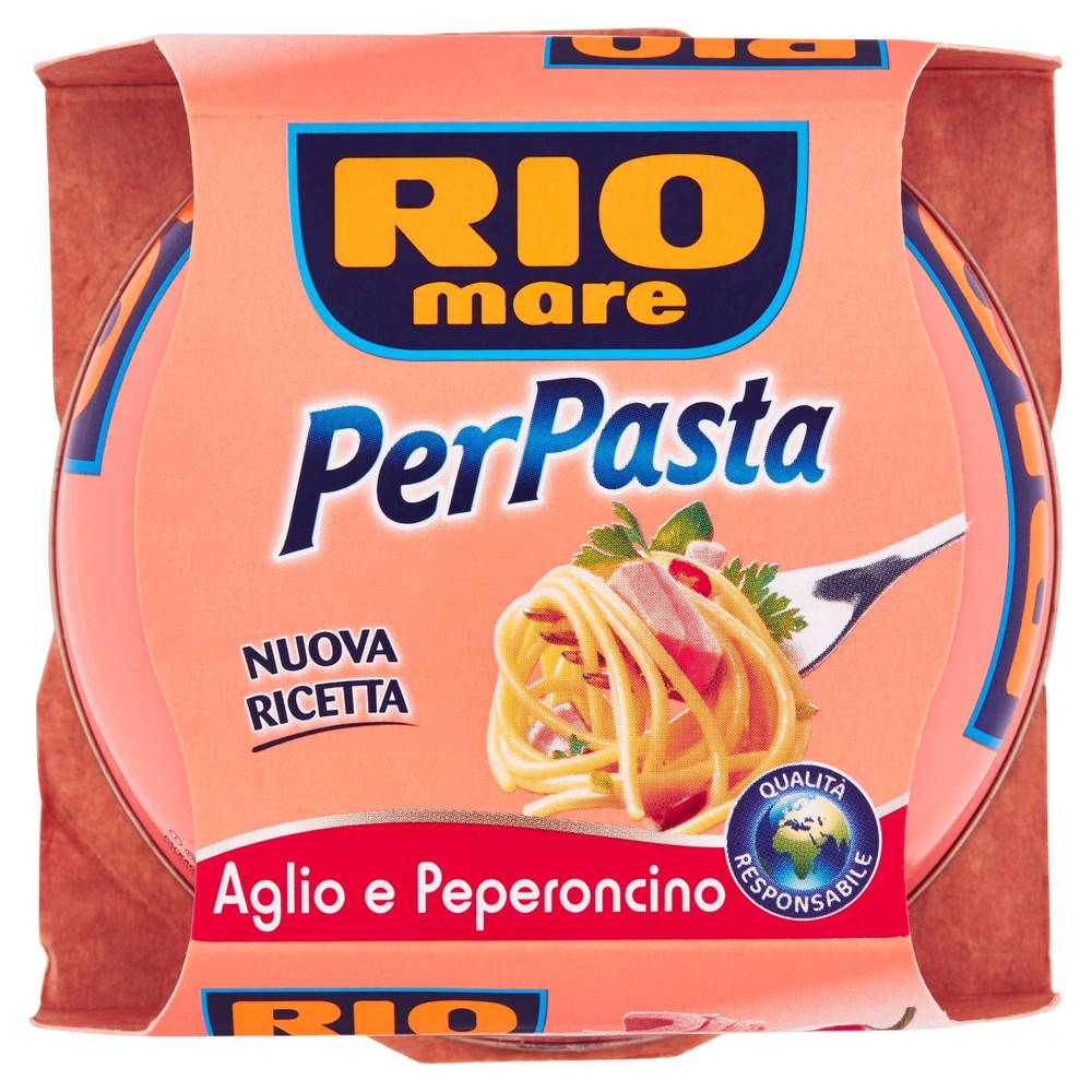 Tonno All'olio Di Oliva Per Pasta Con Aglio E Peperoncino Rio Mare - Foto 1