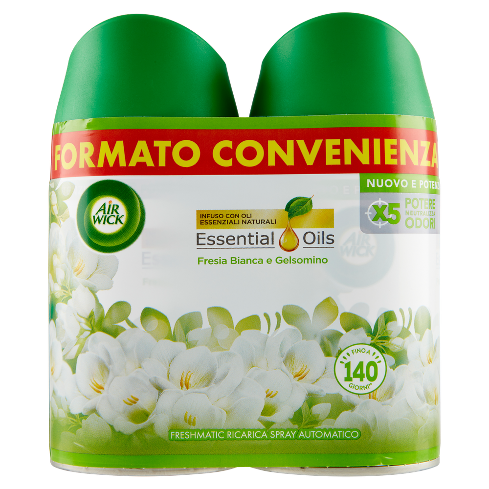 Doppia Ricarica Per Dedorante Ambiente Fresh Matic Air Wick Profumazio - Foto 1
