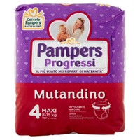 Pannolini Pampers Progressi Mutandino Maxi Pannolini Pampers Progressi Mutandino Maxi