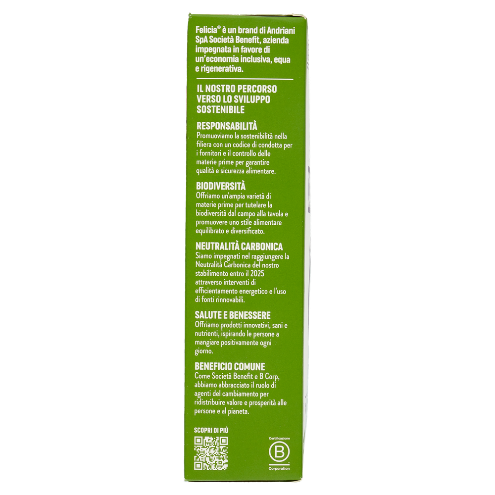 Penne Al Cavolfiore Bio Ricche Di Fibre Felicia - Foto 2
