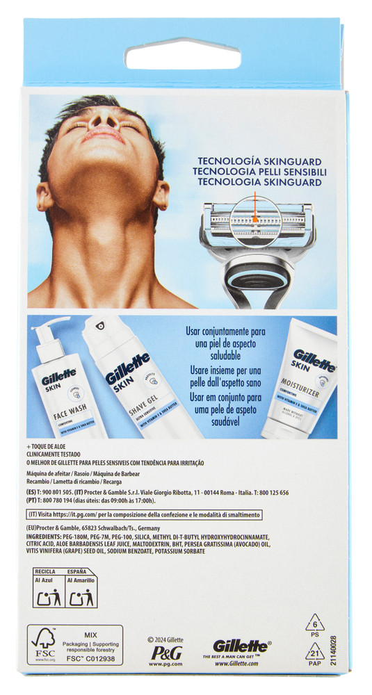 Rasoio Skinguard 2up Gillette - Foto 3