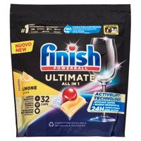 Detergente Lavastoviglie Finish Powerball Quantum Ultimate Limone Detergente Lavastoviglie Finish Powerball Quantum Ultimate Limone