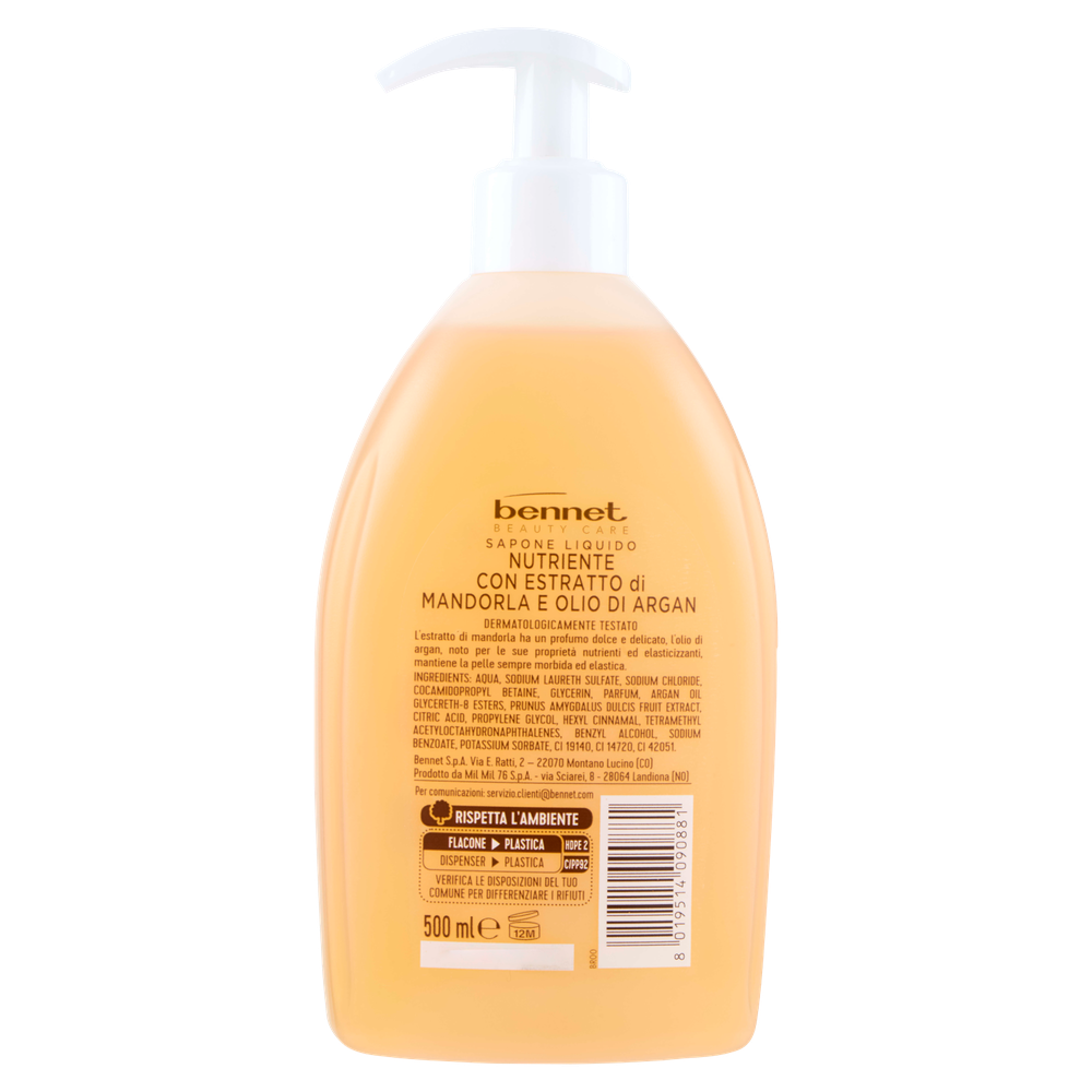 Sapone Liquido Delicato Argan Bennet - Foto 3