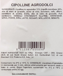 Cipolline Bianche Agrodolci - Foto 3