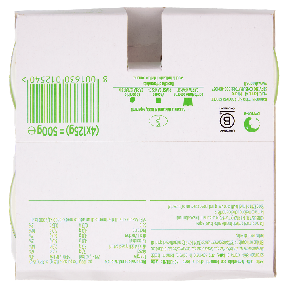 Activia Kefir Bianco 125x4 - Foto 3