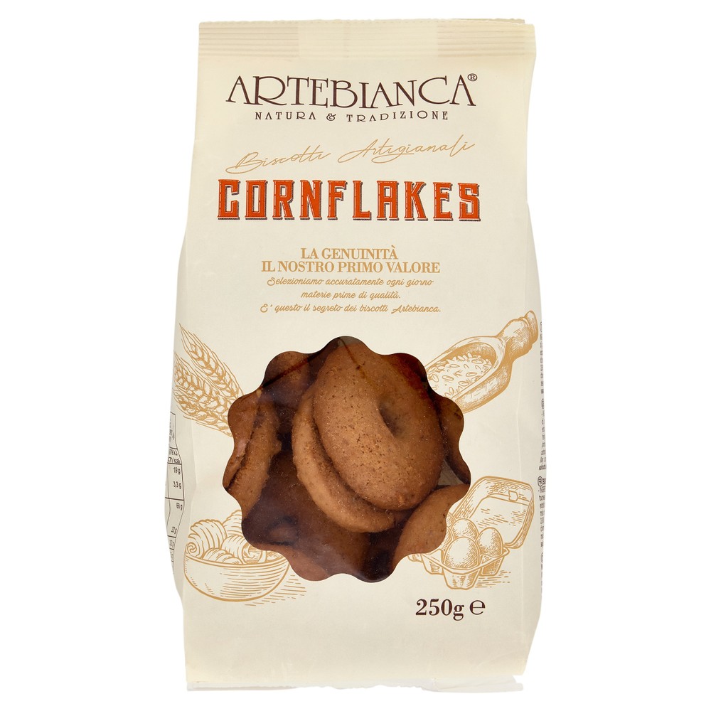 Biscotti Artigianali Corn Flakes Artebianca - Foto 1