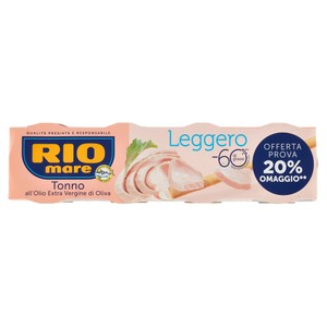 Tonno Leggero In Olio Extra Vergine Di Oliva 4x60g Rio Mare - Foto 1