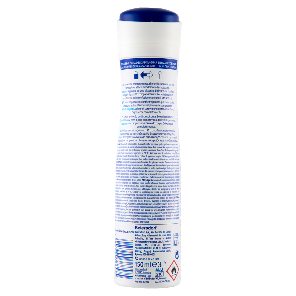 Deodorante Spray Invisible Black&White Fresh Nivea - Foto 3