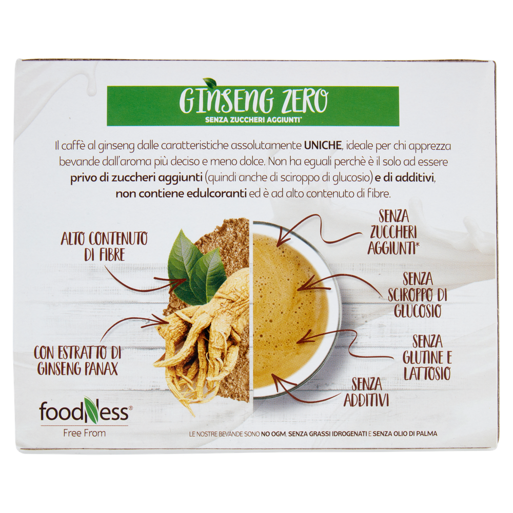 Caffe' Al Ginseng Zero In Capsule Compatibili Dolce Gusto Foodness - Foto 3