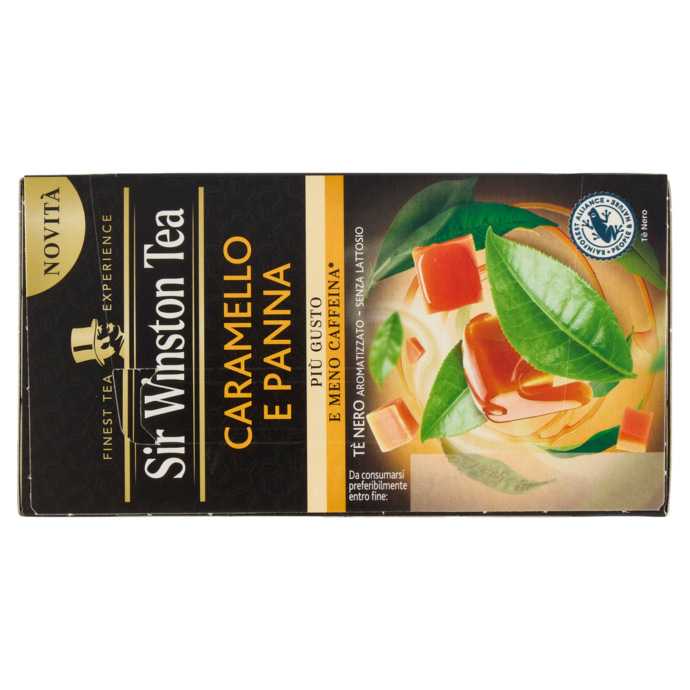 Te' Nero Caramello E Panna Sir Winston Tea, Conf.20 Filtri - Foto 3