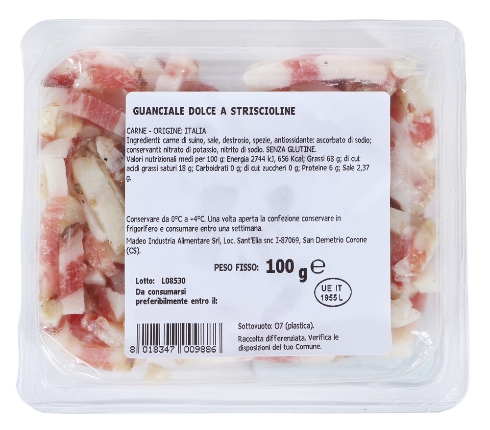 Striscioline Guanciale Dolce Madeo - Foto 3