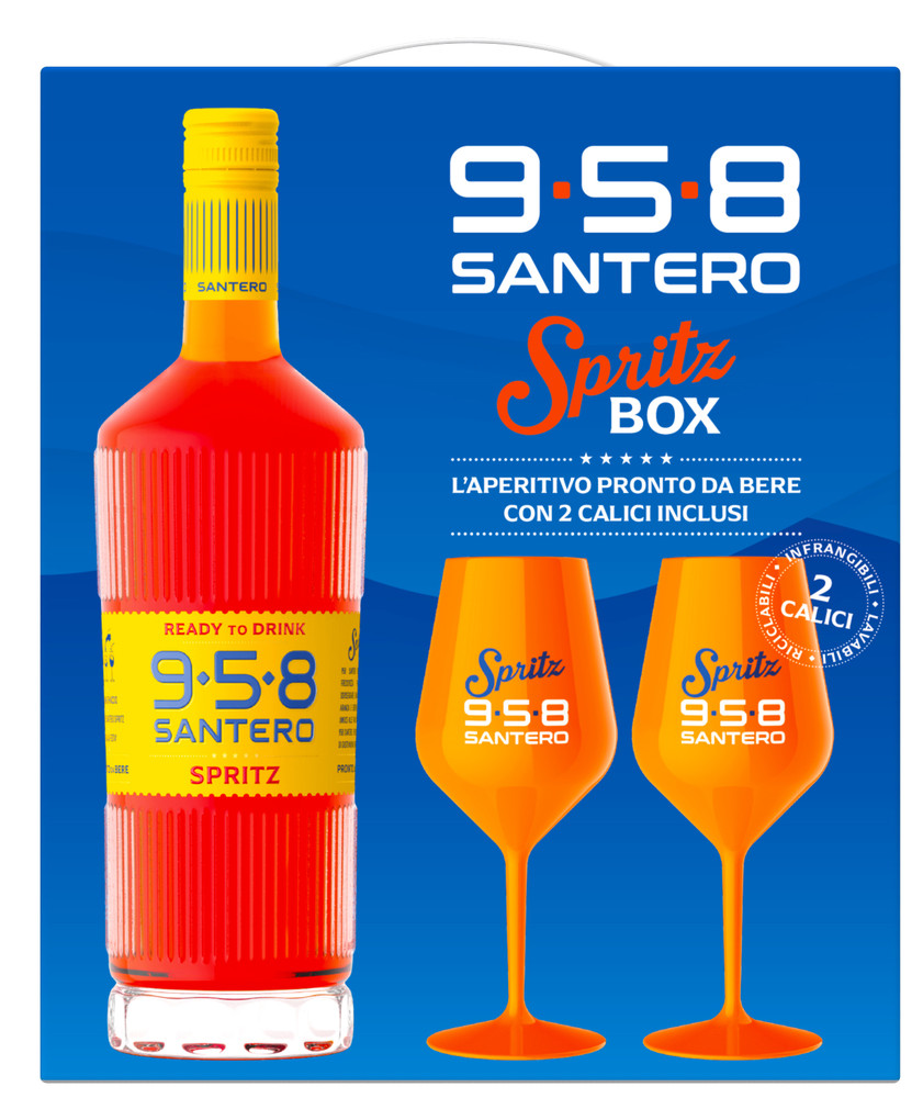 Aperitivo Spritz Box Ready To Drink Santero 958 - Foto 1