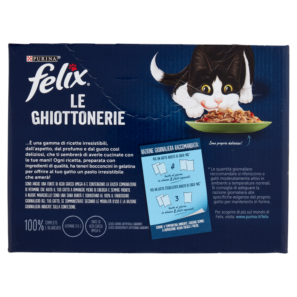 Alimento Umido Gatti Felix Le Ghiottonerie Selezioni Con Verdure - Foto 3