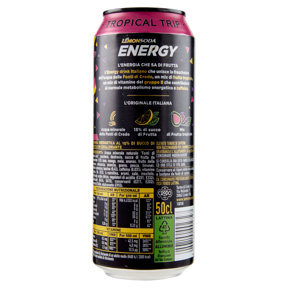 Energy Drink Tropic Lemonsoda - Foto 3