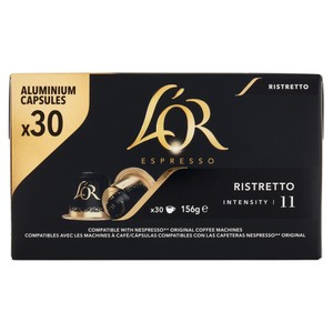 Caffè Ristretto Intenso Capsule Compatibili Con Nespresso 30pz L'or - Foto 1