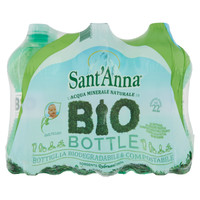 Acqua Naturale Bio Bottle S . anna 6 Da L . 0 , 75 Acqua Naturale Bio Bottle S . anna 6 Da L . 0 , 75