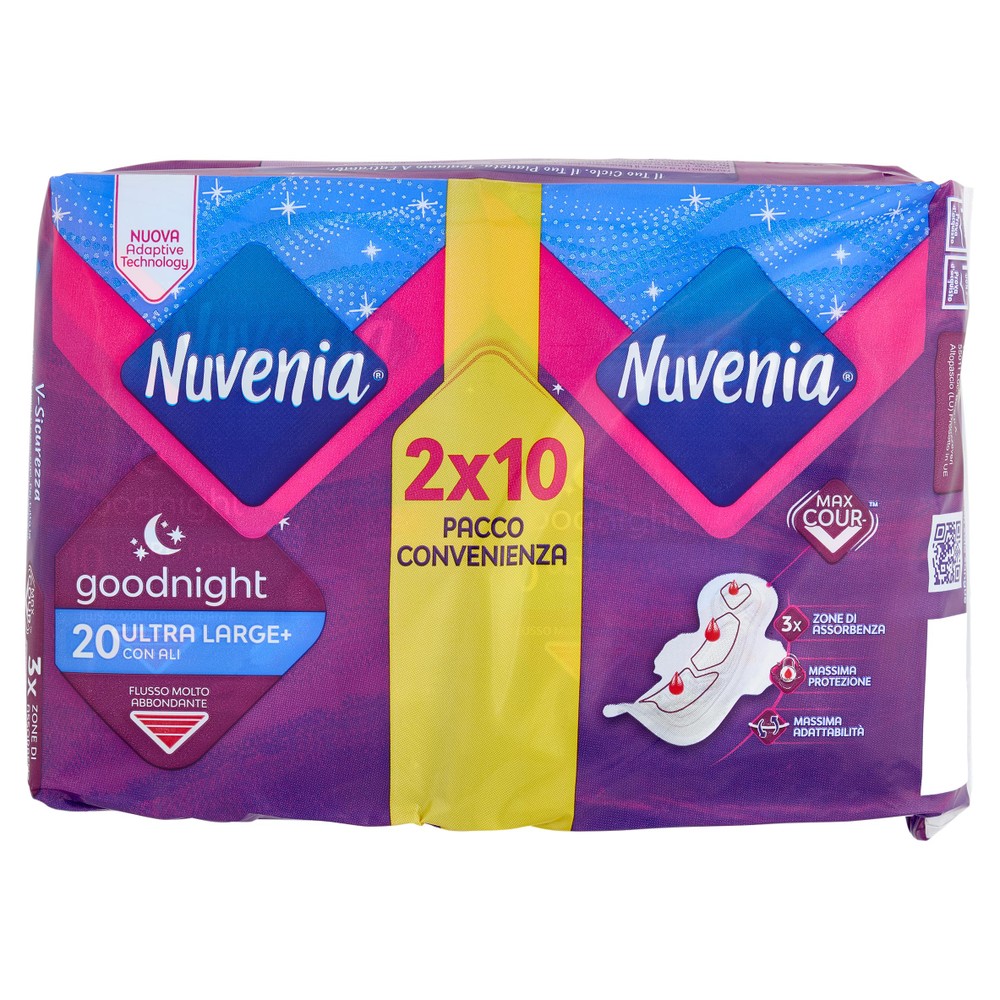 Assorbenti Ultra Notte Ali 2x10 Pz. Nuvenia - Foto 1