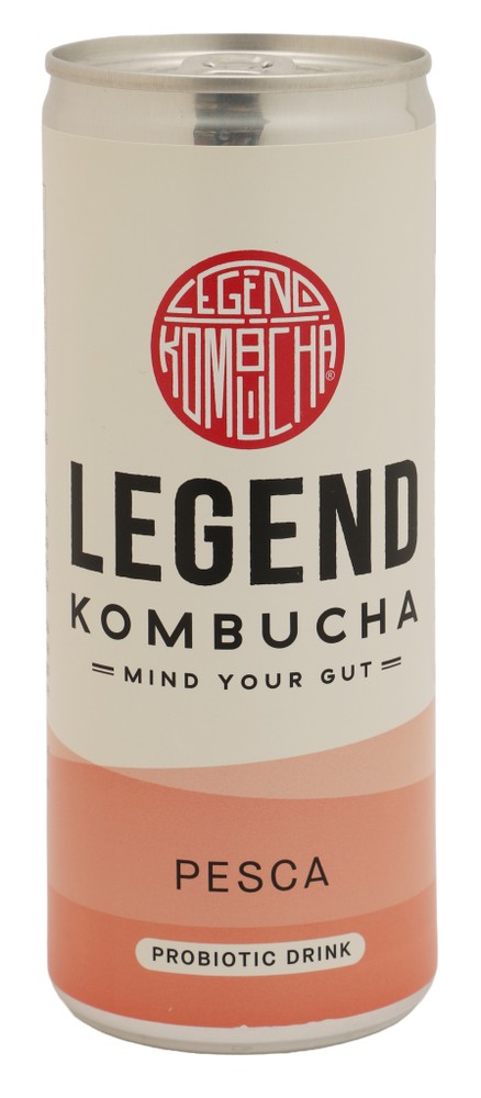 Probiotic Drink Pesca Kombucha Legend - Foto 1