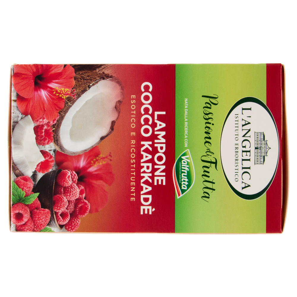 Infuso Passione Di Frutta Lampone, Cocco, Karkadè 15x1,8g L'angelica - Foto 3
