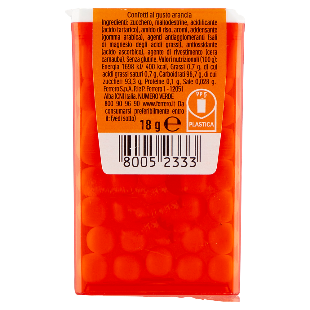 Caramelle Confetti Orange Al Gusto Arancia Tic Tac - Foto 3