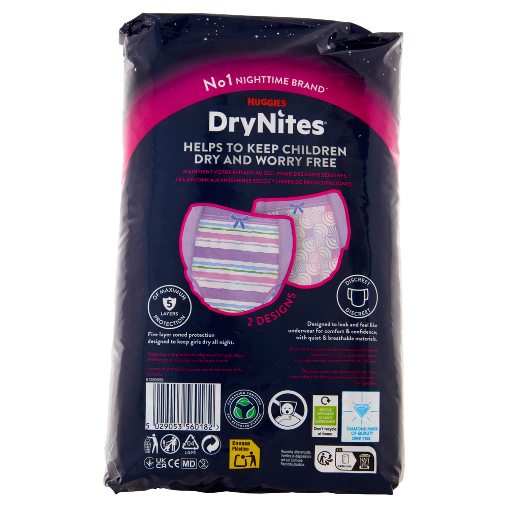 Pannolini Dry-Nites Girl Large - Foto 3