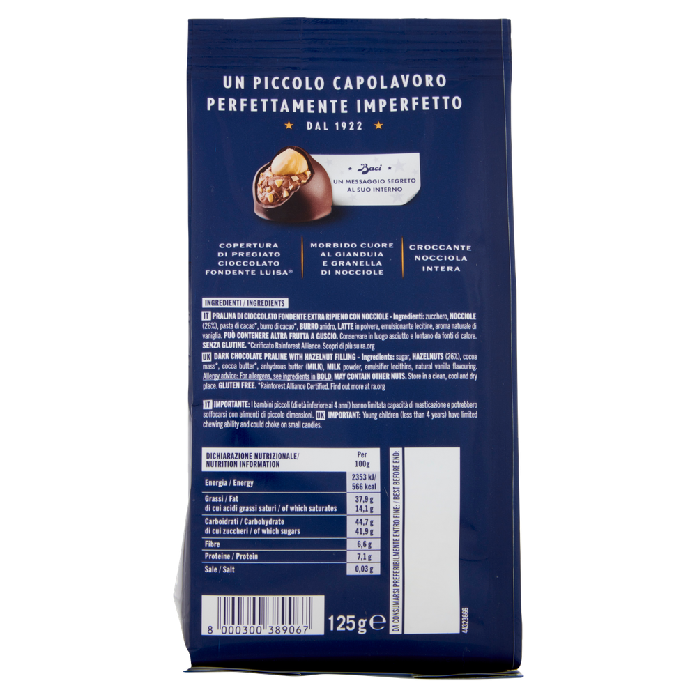 Baci  Fondenti Ripieni Al Gianduia Perugina - Foto 3