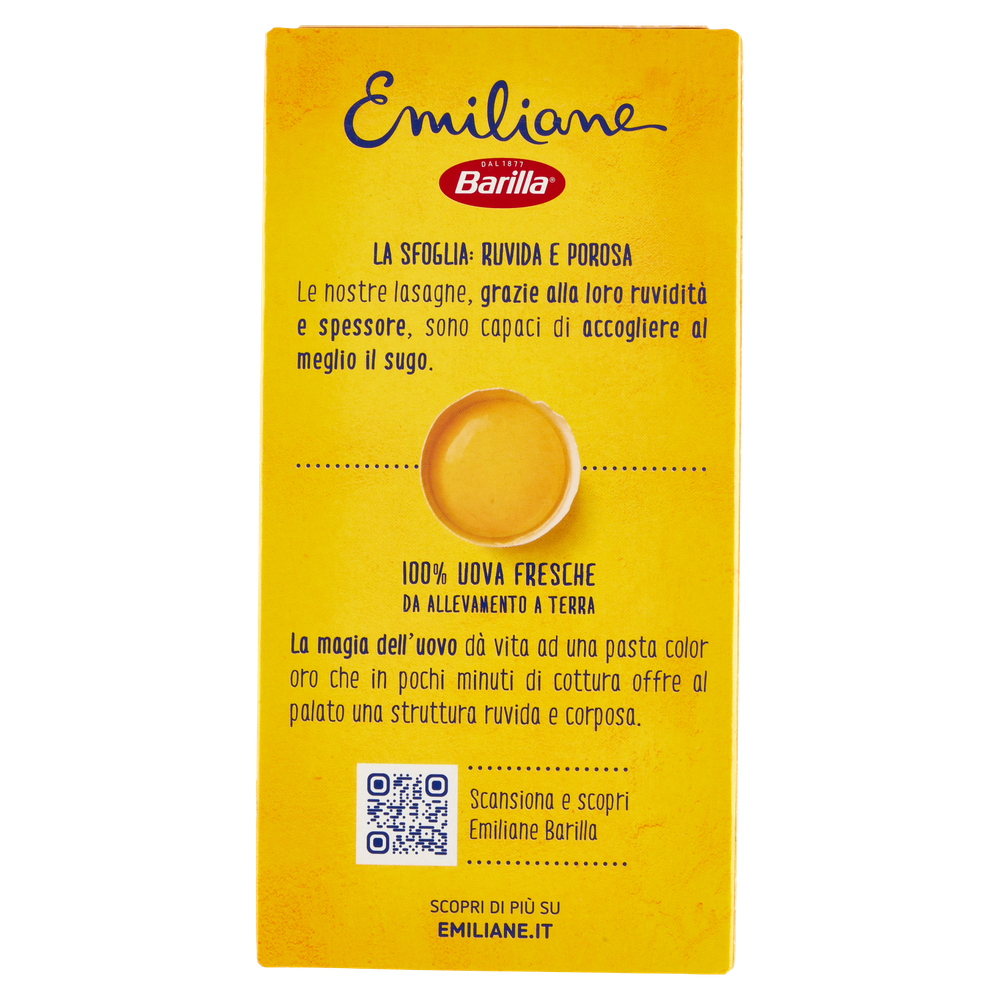 Pasta Lasagne All'uovo Emiliane Barilla - Foto 3