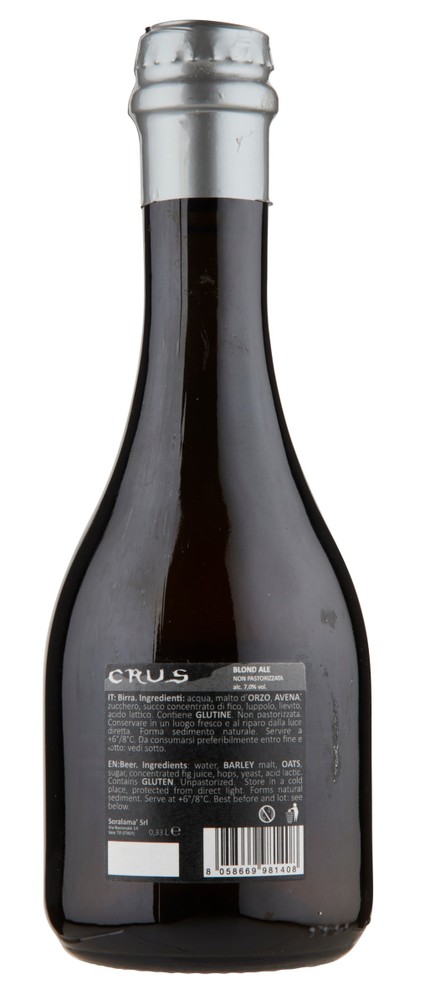 Birra Artigianale Blonde 7% Bottiglia Crus Sacra Birra - Foto 3