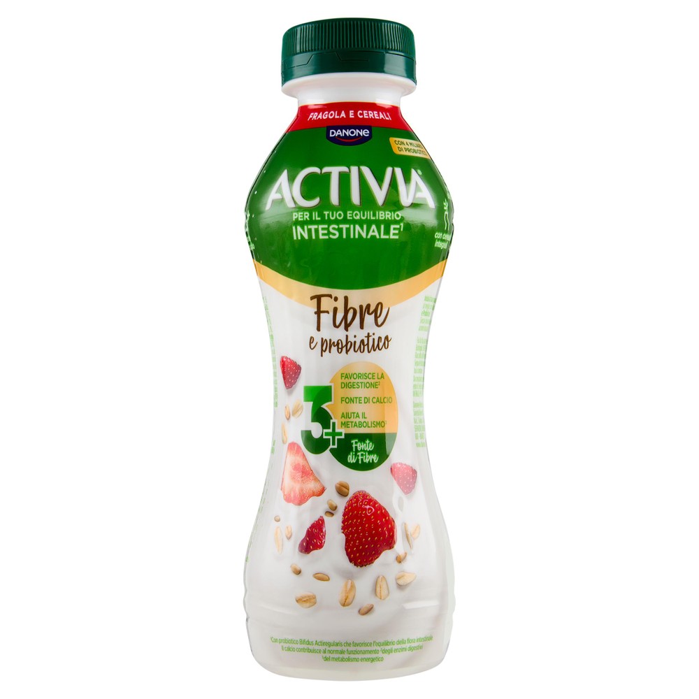 Activia Drink Fibre Fragola Cereali Danone - Foto 1