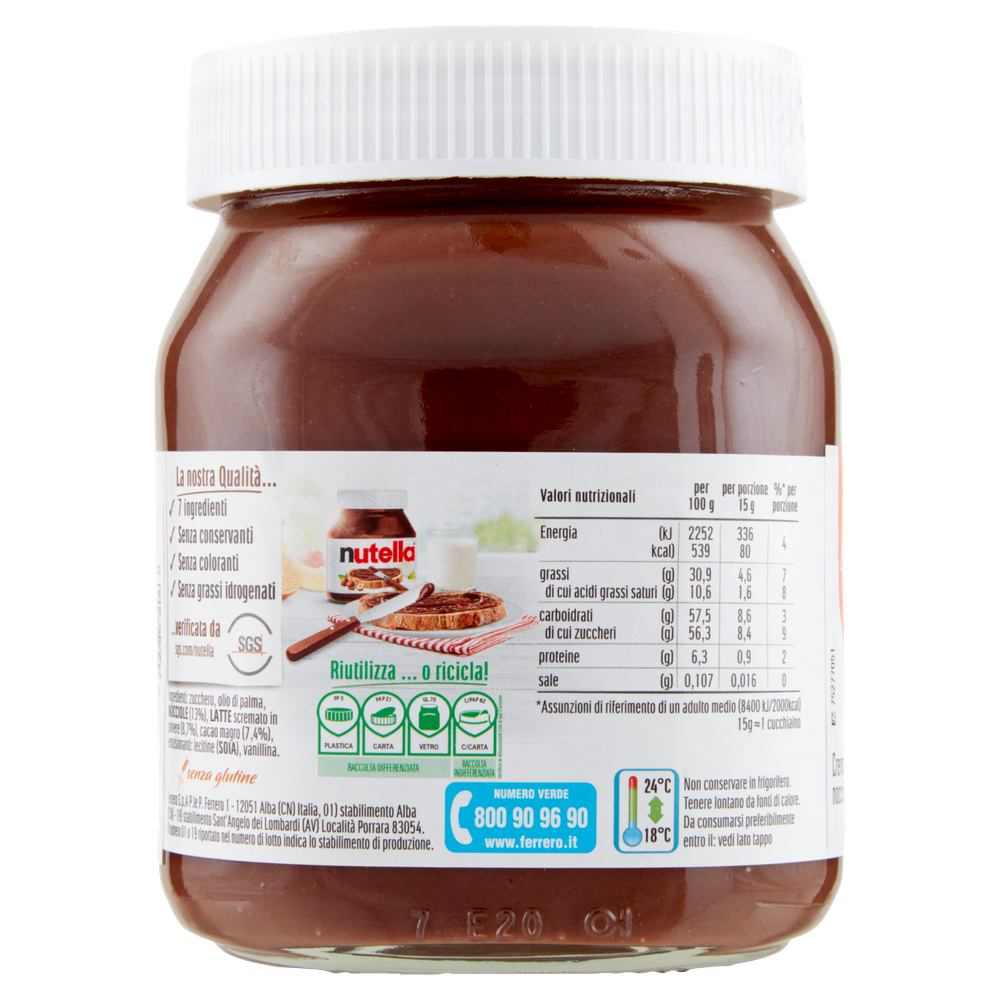 Crema Spalmabile Con Nocciole E Cacao Nutella - Foto 3