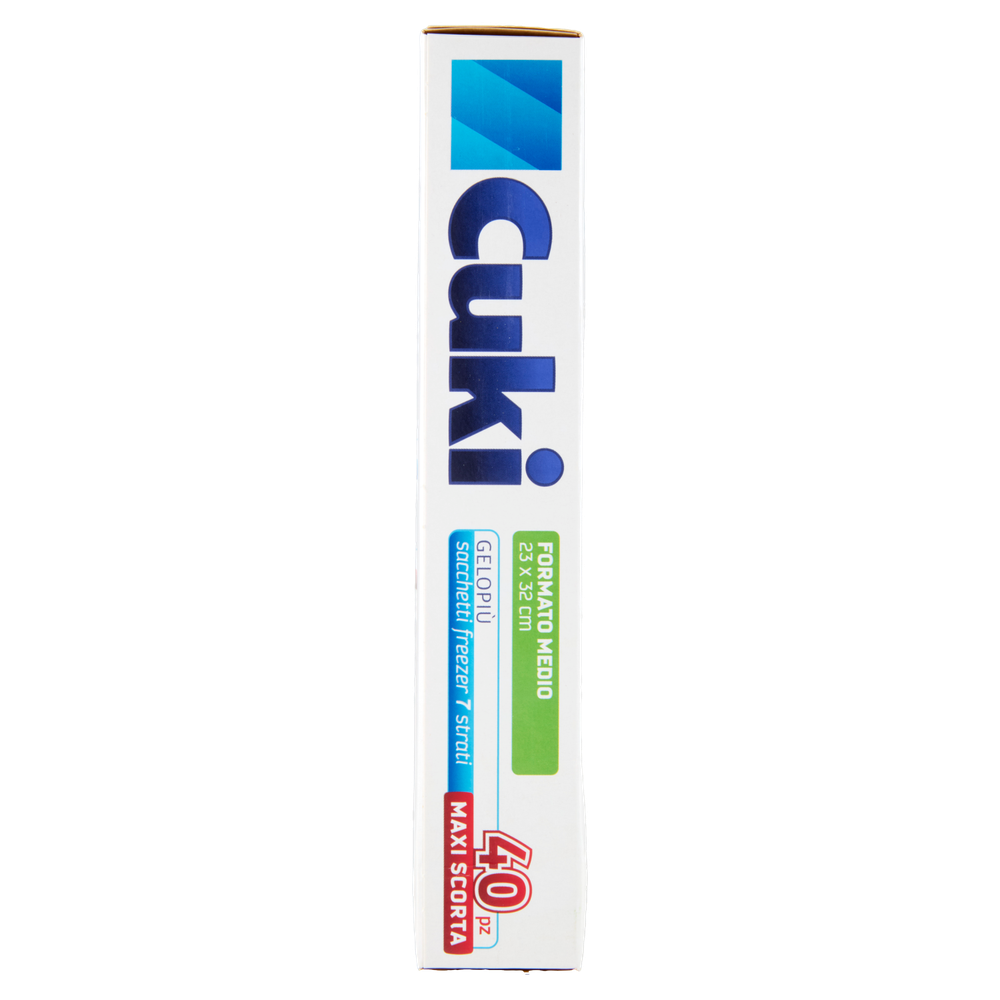 Sacchetti Freezer Cuki Gelopiu' Formato Medio Cm.23x32 - Foto 2