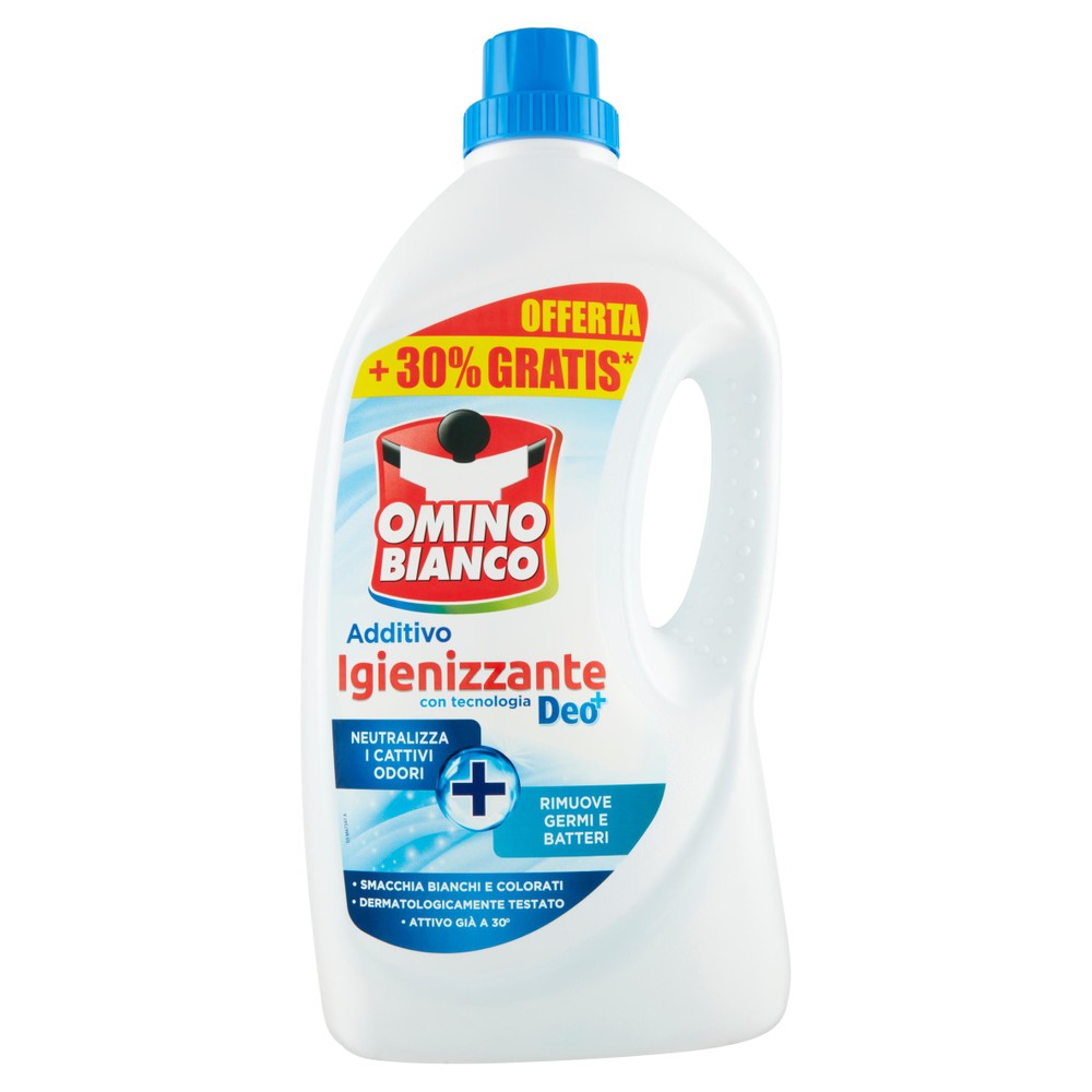 Additivo Liquido Igienizzante Per Bucato Omino Bianco