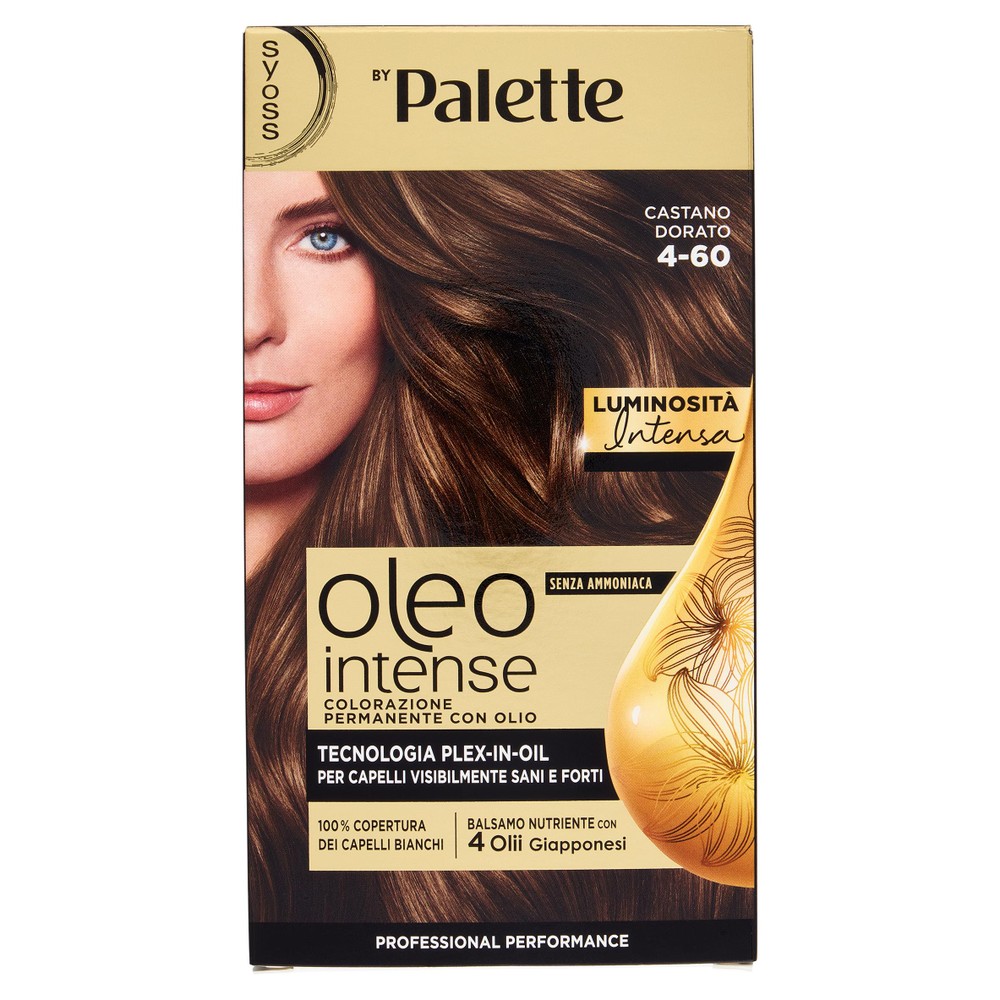 Colorazione Capelli Oleo 4.60 Castano Dorato Syoss By Palette - Foto 1