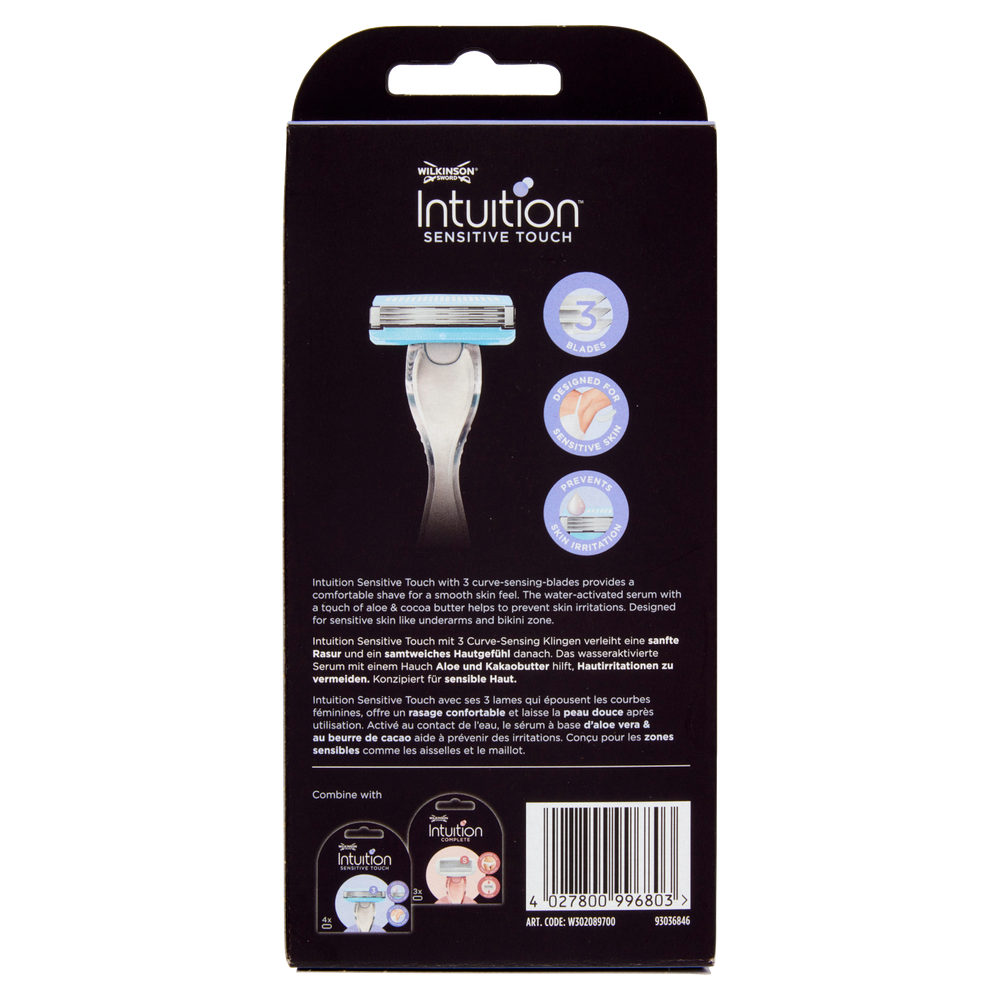Rasoio Intuition Touch Wilkinson Trilama - Foto 3