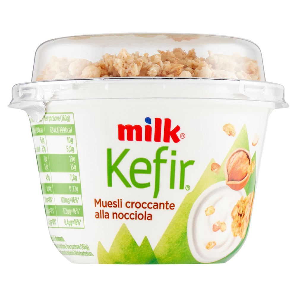 Milk Kefir Mix Croccante Alla Nocciola
