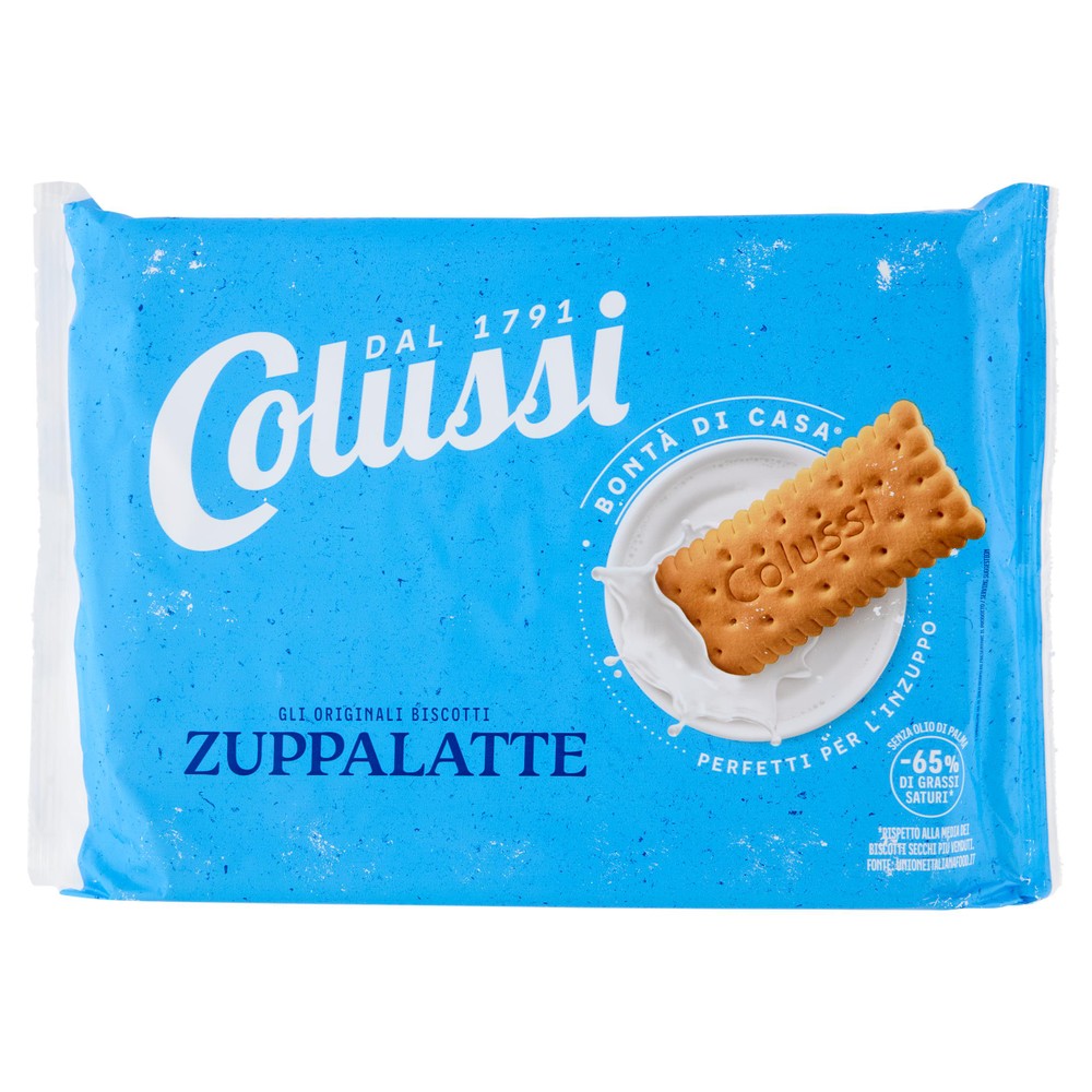 Biscotti Secchi Zuppalatte 2x250g Colussi - Foto 1