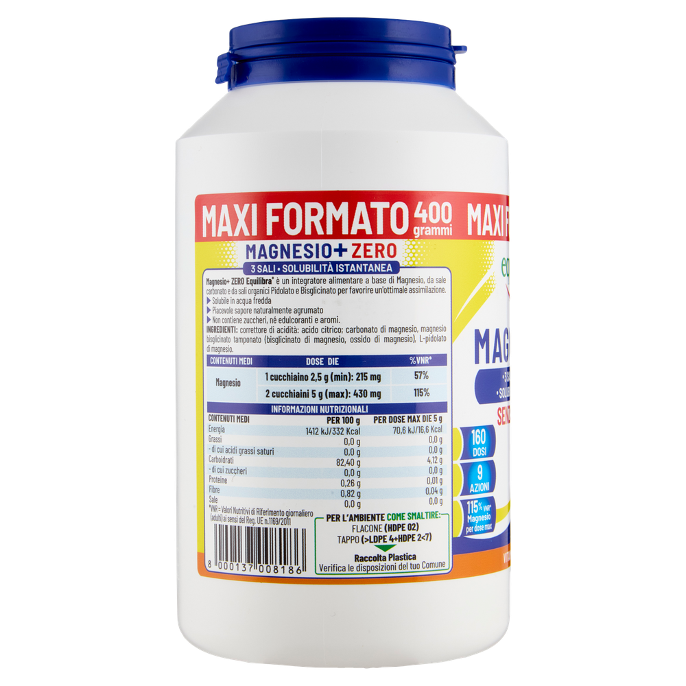 Equilibra Magnesio+ Zero 400 G - Foto 2