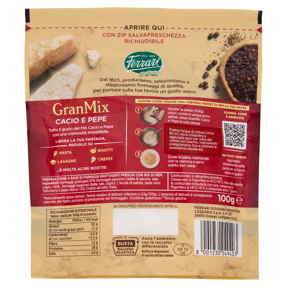 Granmix Cacio E Pepe Ferrari - Foto 3