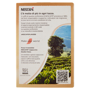 Cappuccino Solubile Double Choco Senza Glutine 8x18,5g Nescafé - Foto 3